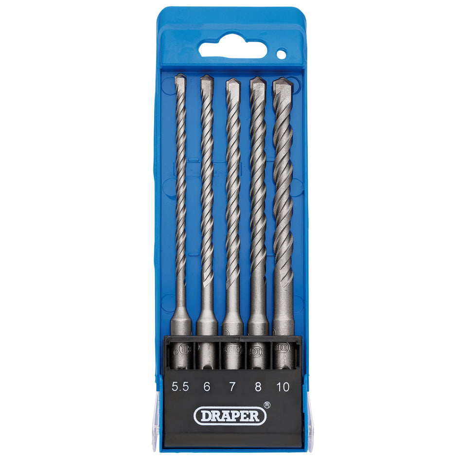 Draper 12427 SDS Plus Centric Tip Drill Bit Set (5 Piece)