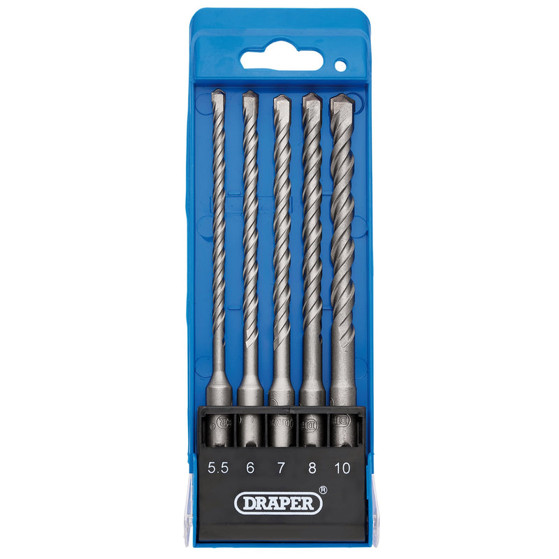 Draper 12427 SDS Plus Centric Tip Drill Bit Set (5 Piece)