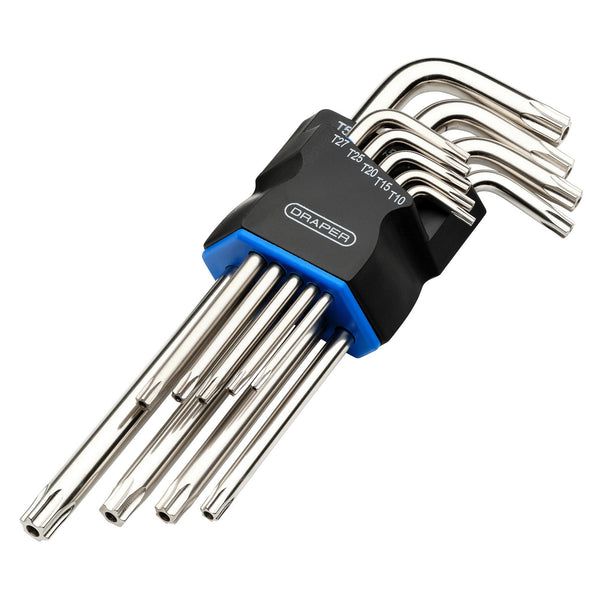 DRAPER 12811 Draper TX-STAR&#174; Long Arm Security Key Set (9 Piece)