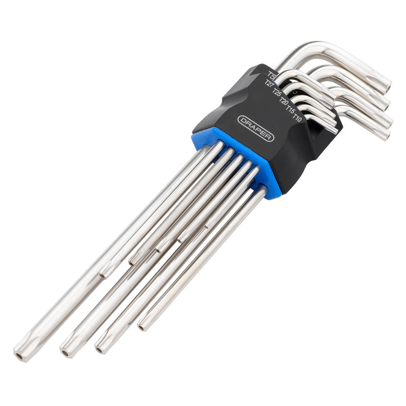 DRAPER 12813 Draper TX-STAR¨ Extra Long Arm Security Key Set (9 Piece)