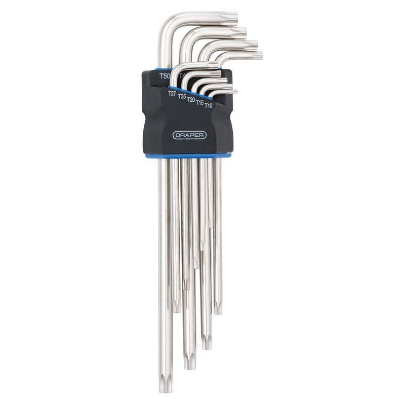 DRAPER 12813 Draper TX-STAR¨ Extra Long Arm Security Key Set (9 Piece)