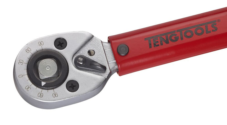 Teng Tools 1292AG-E4R 1/2" Torque Wrench Bi-Directional 70 - 350Nm