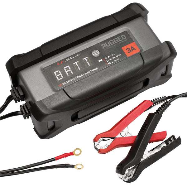 Draper 12961 Schumacher¨ SPX458 Rugged 12V Battery Charger and Maintainer, 3A