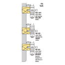 Trend Tools 34/40TC Slotter 10Mm Kerf 12Mm Bore