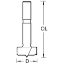 Trend Tools 1307/1WS Saw Forstner 1 Inch Diameter Short Series