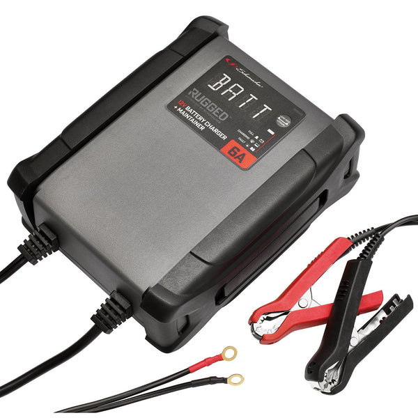 Draper 13100 Schumacher¨ SPX459 Rugged 12V Battery Charger and Maintainer, 6A