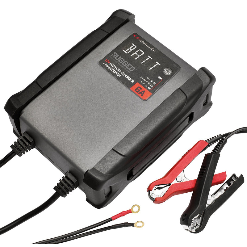 Draper 13100 Schumacher¨ SPX459 Rugged 12V Battery Charger and Maintainer, 6A
