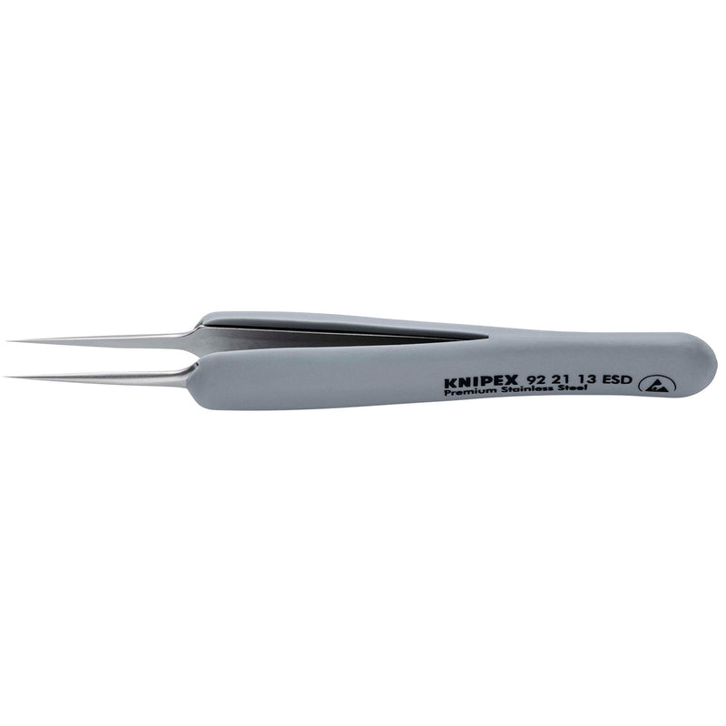 DRAPER 13197 KNIPEX 92 21 13 ESD Precision Tweezers with rubber handles ESD, 112mm
