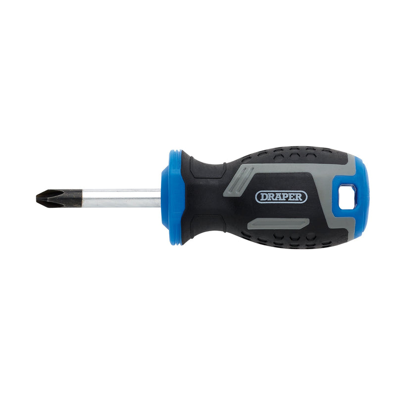 Draper 13357 Phillips Soft Grip Screwdriver, PH2 x 38mm