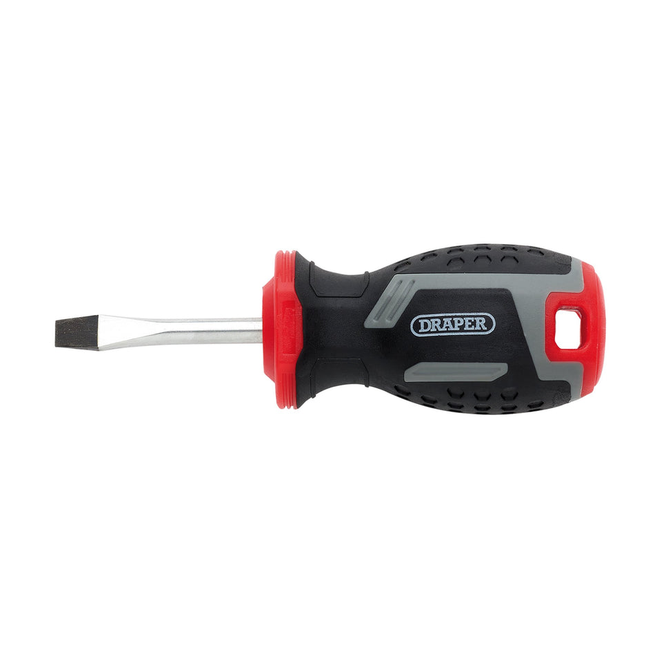 Draper 13383 Slotted Soft Grip Screwdriver, SL5.5 x 38mm