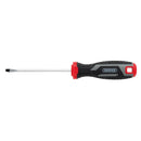 Draper 13386 Slotted Soft Grip Screwdriver, SL4 x 100mm
