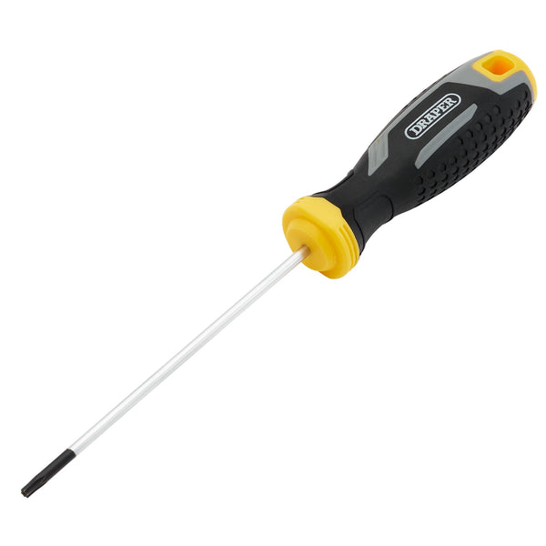 Draper 13407 Draper TX-STAR Tamperproof Soft Grip Screwdriver, T10H x 100mm