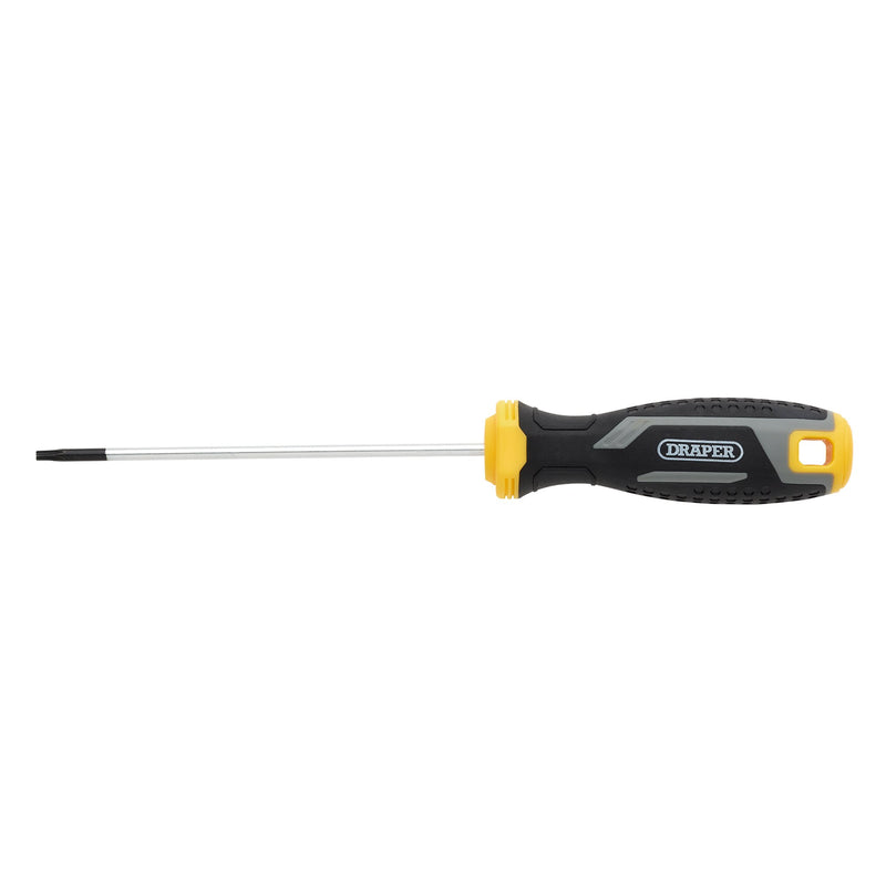 Draper 13407 Draper TX-STAR Tamperproof Soft Grip Screwdriver, T10H x 100mm