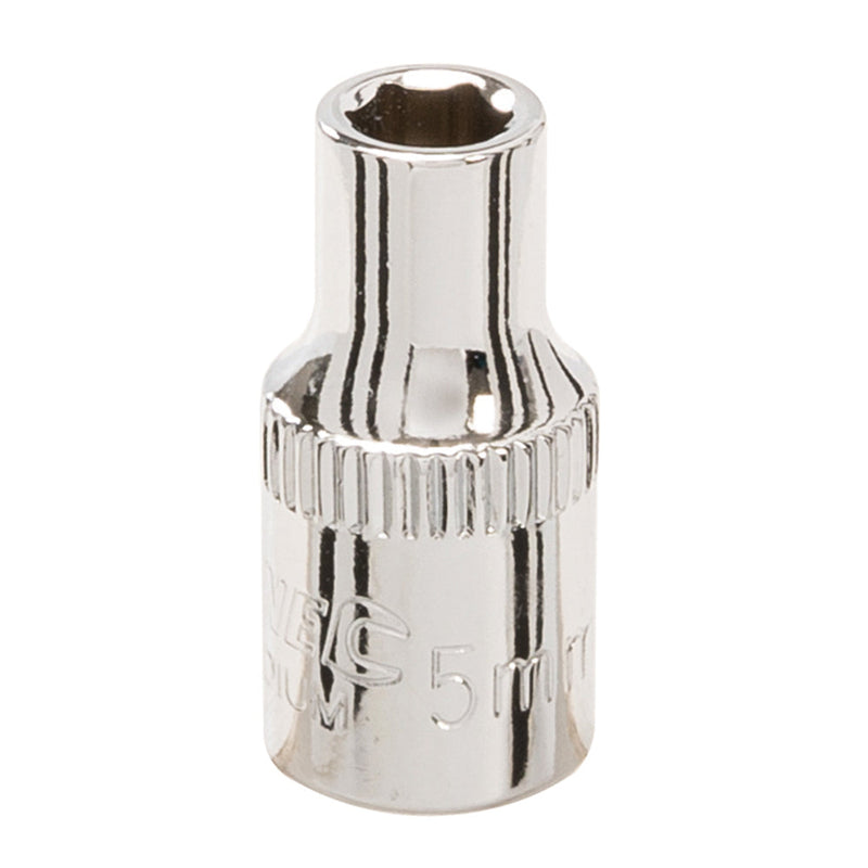 Silverline 134082 Socket 1/4" Drive 6pt Metric