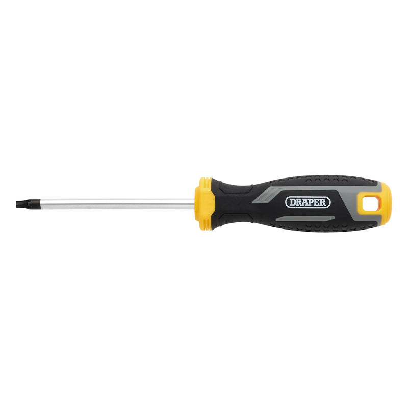 Draper 13423 Draper TX-STAR Tamperproof Soft Grip Screwdriver, T25H x 100mm