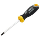 Draper 13424 Draper TX-STAR Tamperproof Soft Grip Screwdriver, T30H x 100mm