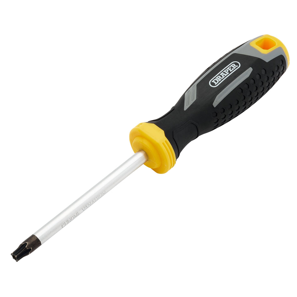 Draper 13426 Draper TX-STAR Tamperproof Soft Grip Screwdriver, T40H x 100mm