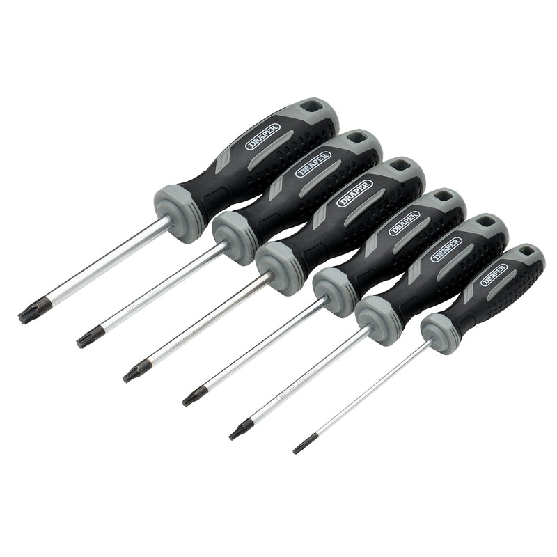Draper 13434 Draper TX-STAR Soft Grip Screwdriver Set (6 Piece)