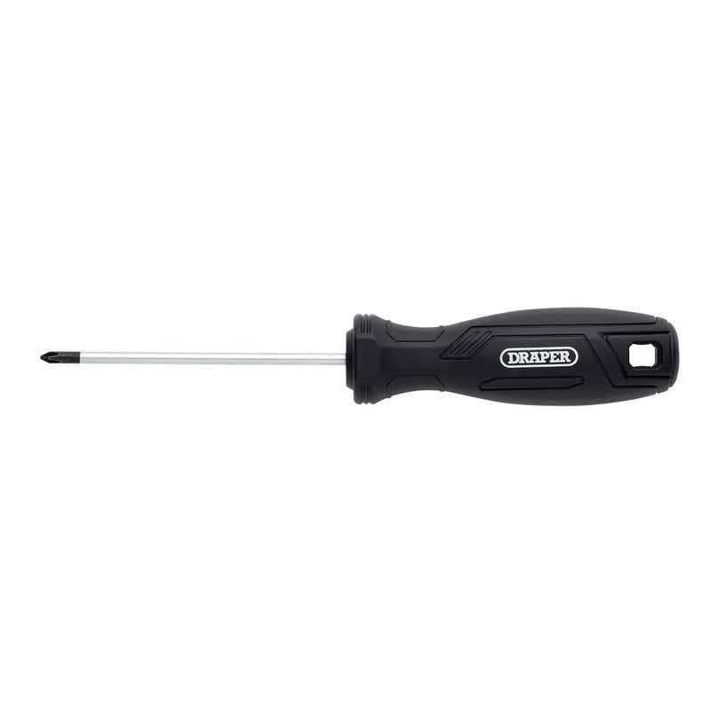 Draper 13491 Phillips Hard Grip Screwdriver, PH0 x 75mm