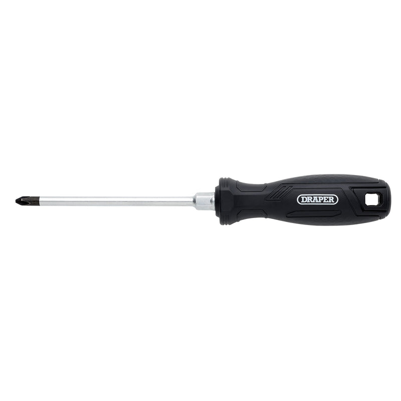 Draper 13494 Phillips Hard Grip Screwdriver, PH2 x 125mm