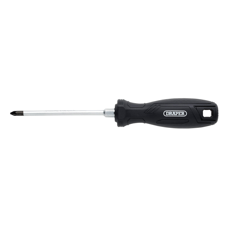Draper 13514 Pozi Hard Grip Screwdriver, PZ1 x 100mm