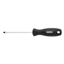 Draper 13531 Slotted Hard Grip Screwdriver, 4.0 x 100mm