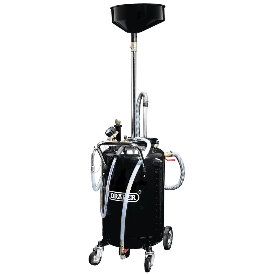 Draper 13597 Suction Oil Drainer and Vacuum, 110L