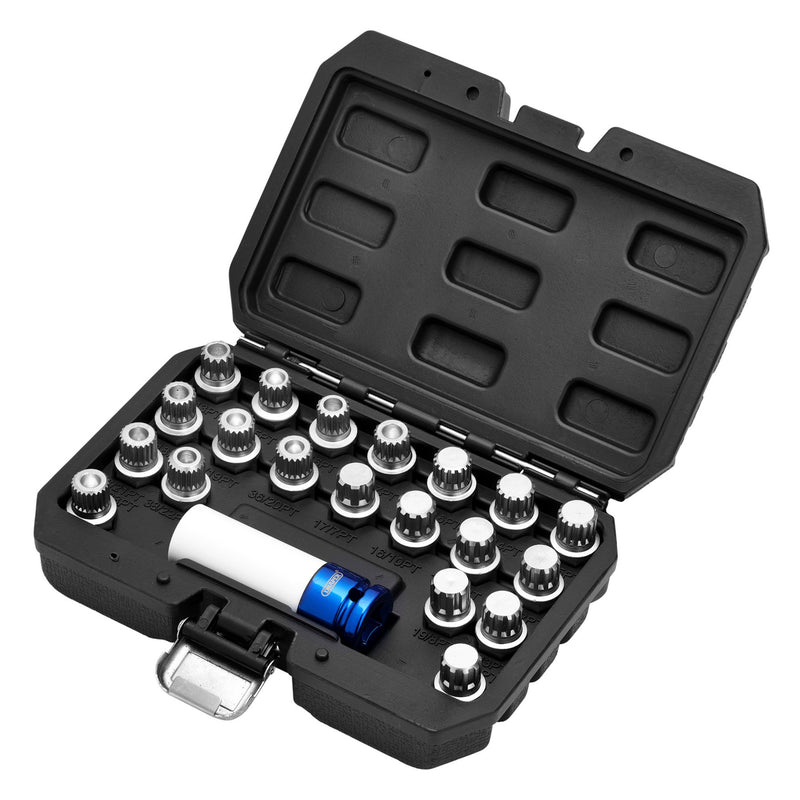 Draper 13599 BMW Locking Wheel Socket Set (12 Piece)