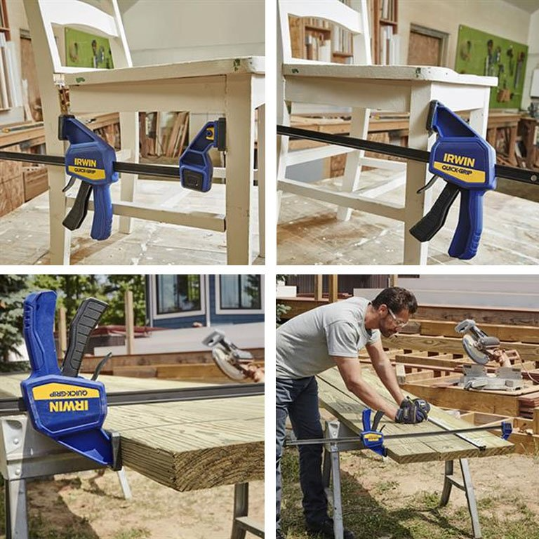 Irwin T524QCEL7 Quickgrip 600mm/24inch Medium Duty Bar Clamp