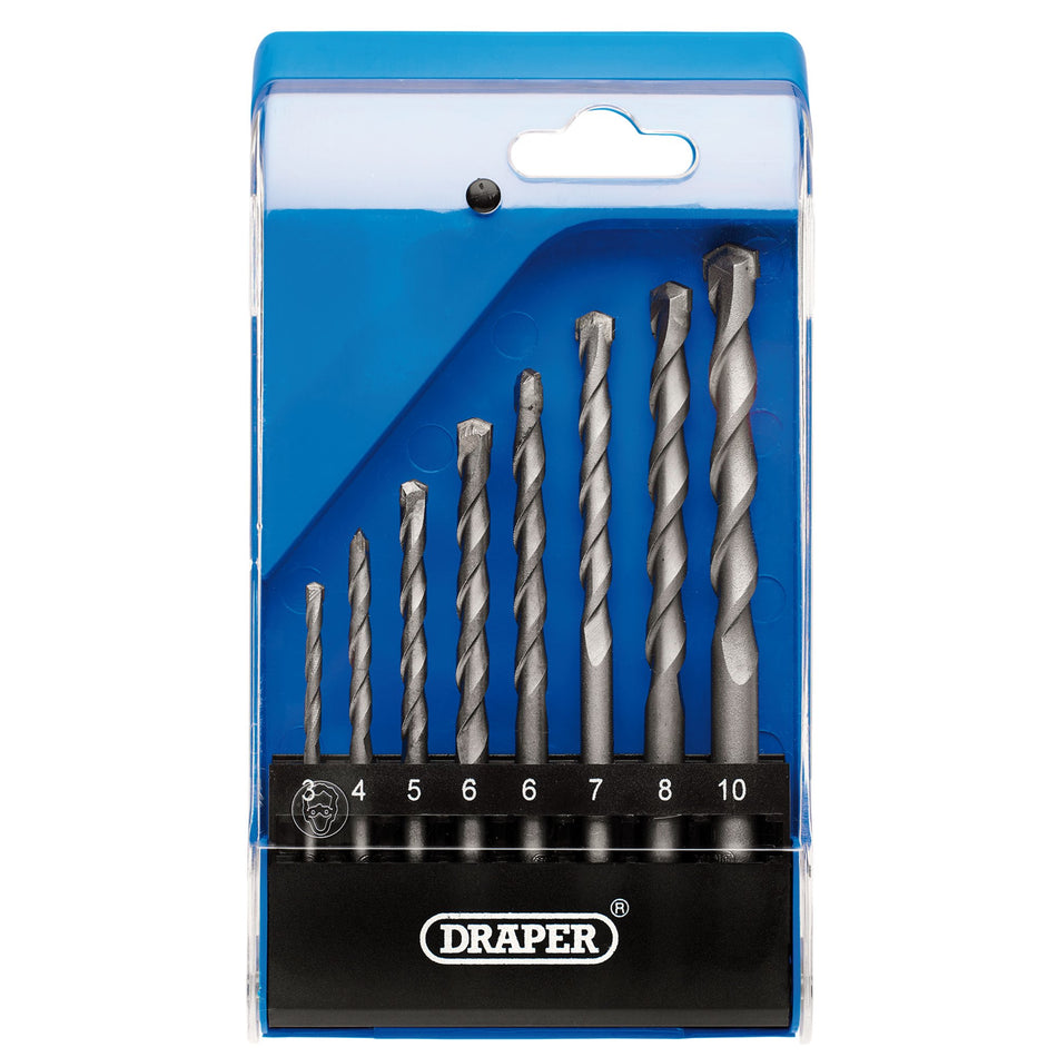 Draper 13619 TCT Masonry Drill Bit Set (7 Piece)