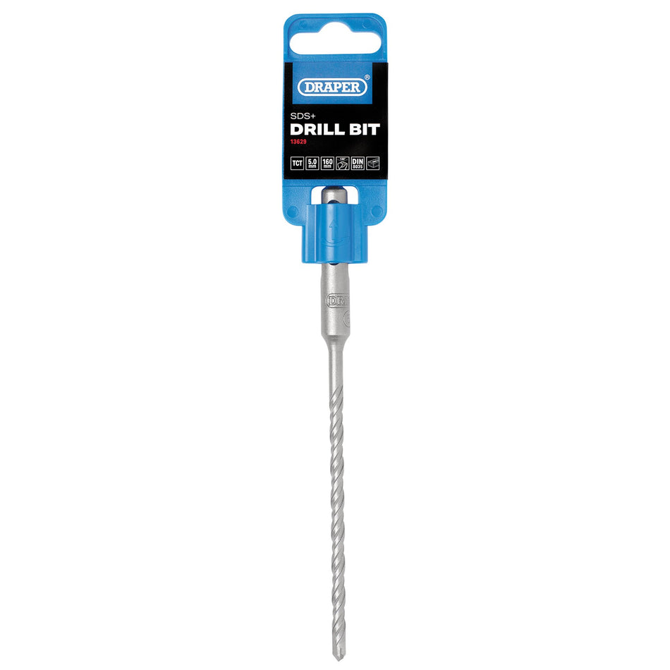 Draper 13629 SDS Plus Drill Bit, 5.0 x 160mm