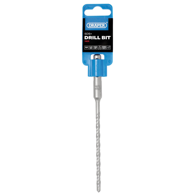 Draper 13629 SDS Plus Drill Bit, 5.0 x 160mm