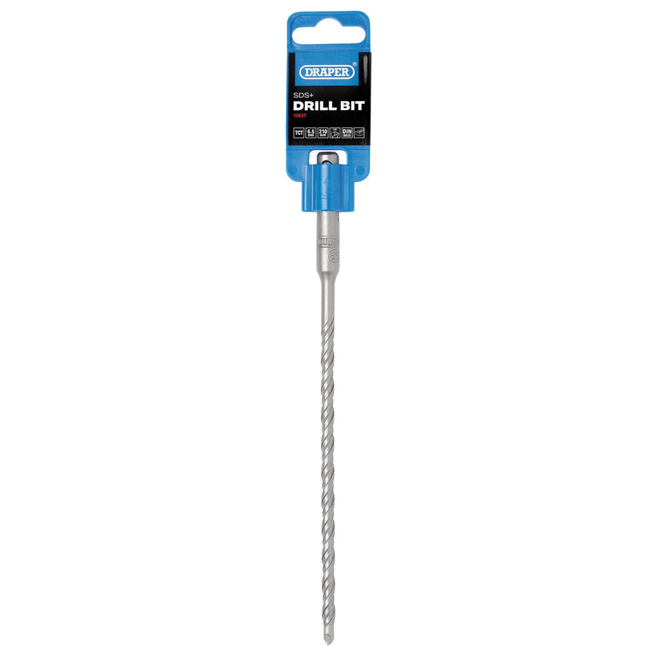 Draper 13637 SDS Plus Drill Bit, 6.5 x 210mm