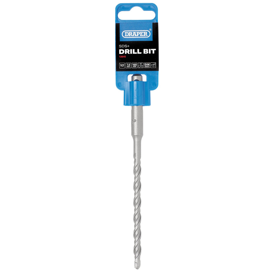 Draper 13645 SDS Plus Drill Bit, 7.0 x 160mm