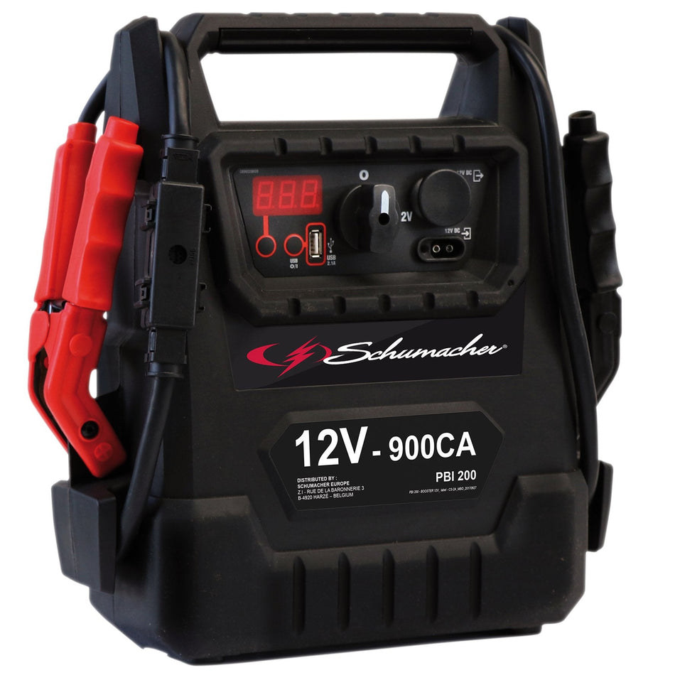 Draper 13688 Schumacher¨ PBI200 12V Booster, 900CA