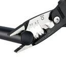 KNIPEX 13 71 200 ME WireStripper metric version plastic coated black atramentized 200 mm