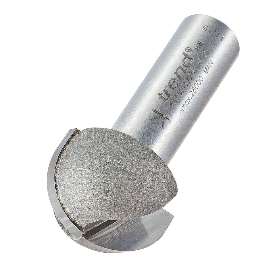 Trend Tools 13/30X1/2TC Cove Cutter 12.7Mm Radius