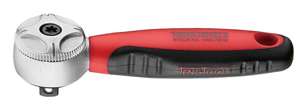 Teng Tools 1400-72MN 72 teeth Mini 1/4" Drive Ratchet