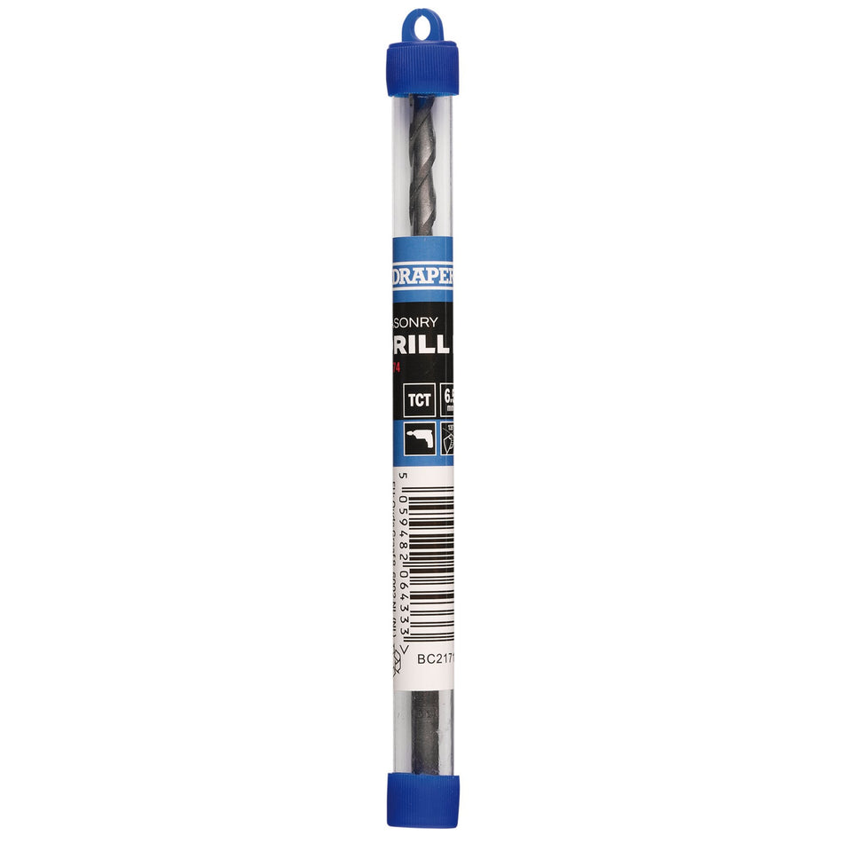 Draper 14174 TCT Masonry Drill Bit, 6.5 x 150mm