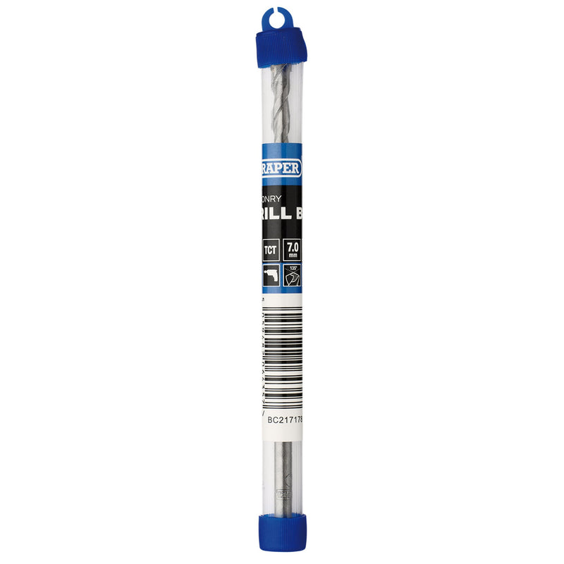 Draper 14188 TCT Masonry Drill Bit, 7.0 x 150mm