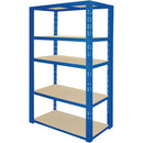 Clarke 6600765 CSM5265/40BL Heavy Duty Boltless Shelving (Blue)