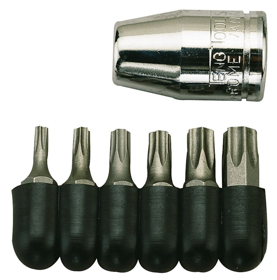 Teng Tools 1486 TX Bit Set 3/8" Drive 7 Piece Set
