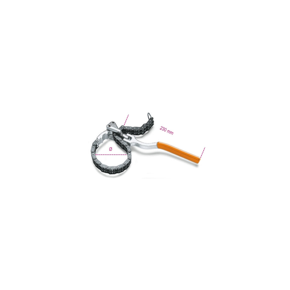 BETA 14880001 1488-OIL-FILTER WRENCH WITH DOUBLE CHAIN