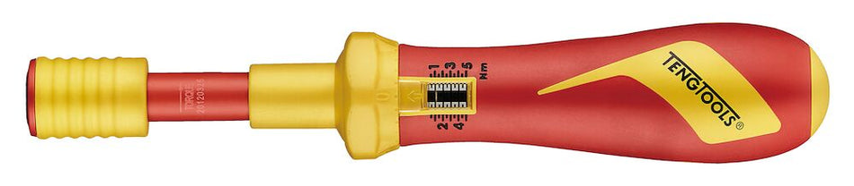 Teng Tools 1492TVSD Torque Screwdriver 1 to 5Nm for interchangeable blades 1000v