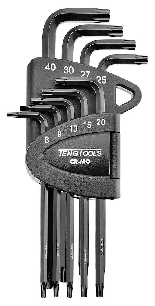 Teng Tools 1498TPX TPX Key Set Chrome Molybdenum 9 Pieces