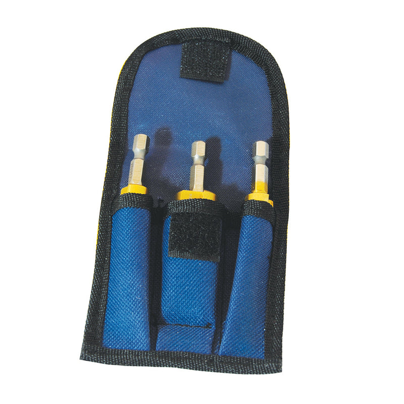 Silverline 151206 Titanium-Coated HSS Step Drill Set 3pce