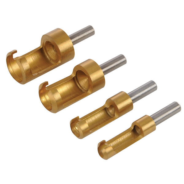 Silverline 151219 Plug Cutter Set 4pce