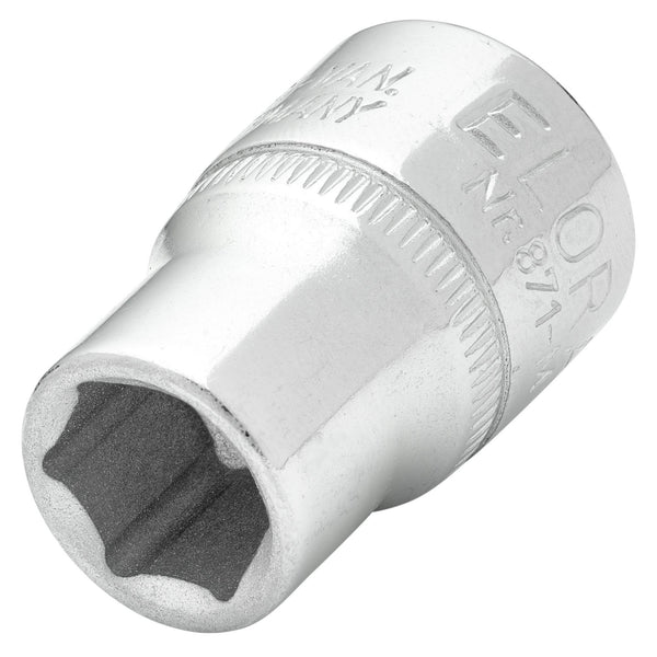 DRAPER 15224 Elora Hexagon Socket, 3/8" Sq. Dr., 10mm