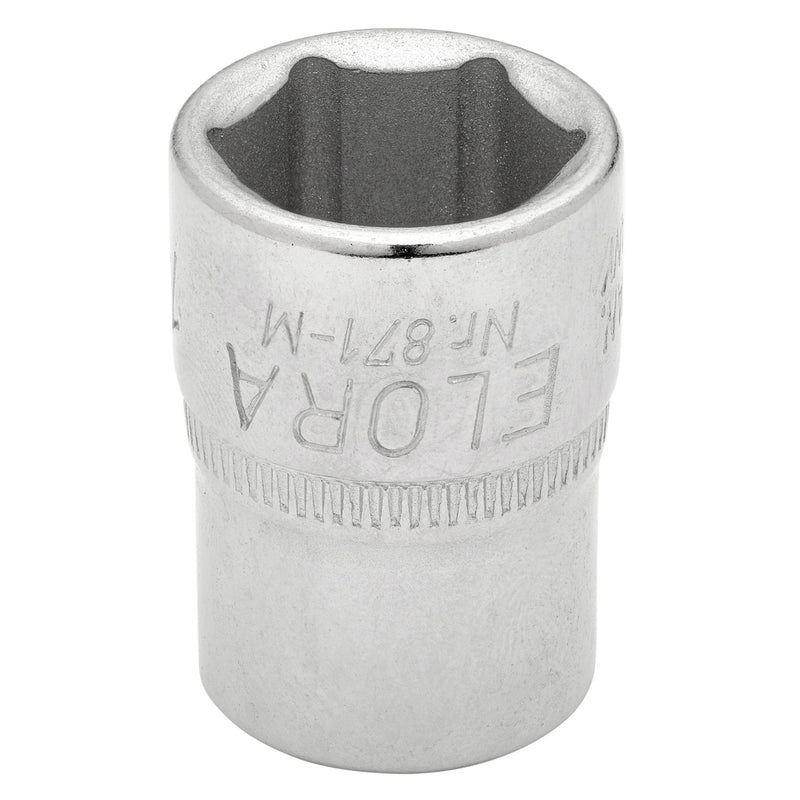 DRAPER 15229 Elora Hexagon Socket, 3/8" Sq. Dr., 14mm