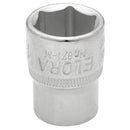 DRAPER 15231 Elora Hexagon Socket, 3/8" Sq. Dr., 15mm